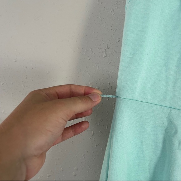 Love Tree Mint Sleeveless A-Line Dress Peter Pan Collar Casual Preppy Small - Picture 4 of 7